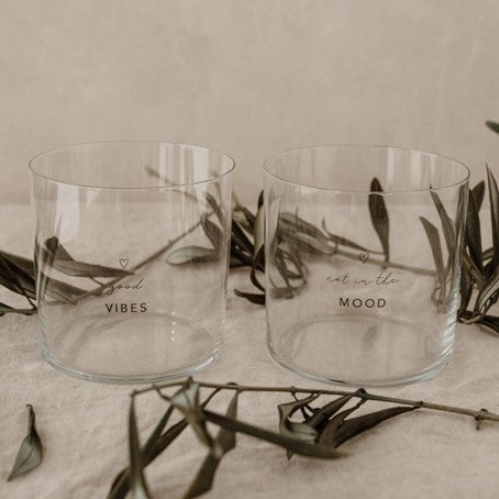 Drinkglas mood set van 2