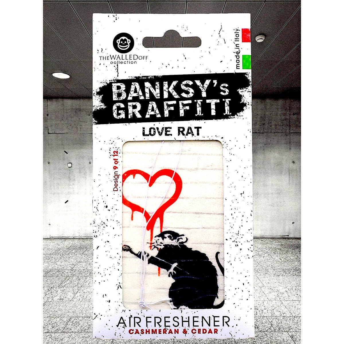 Banksy Auto Luchtverfrisser - Love Rat