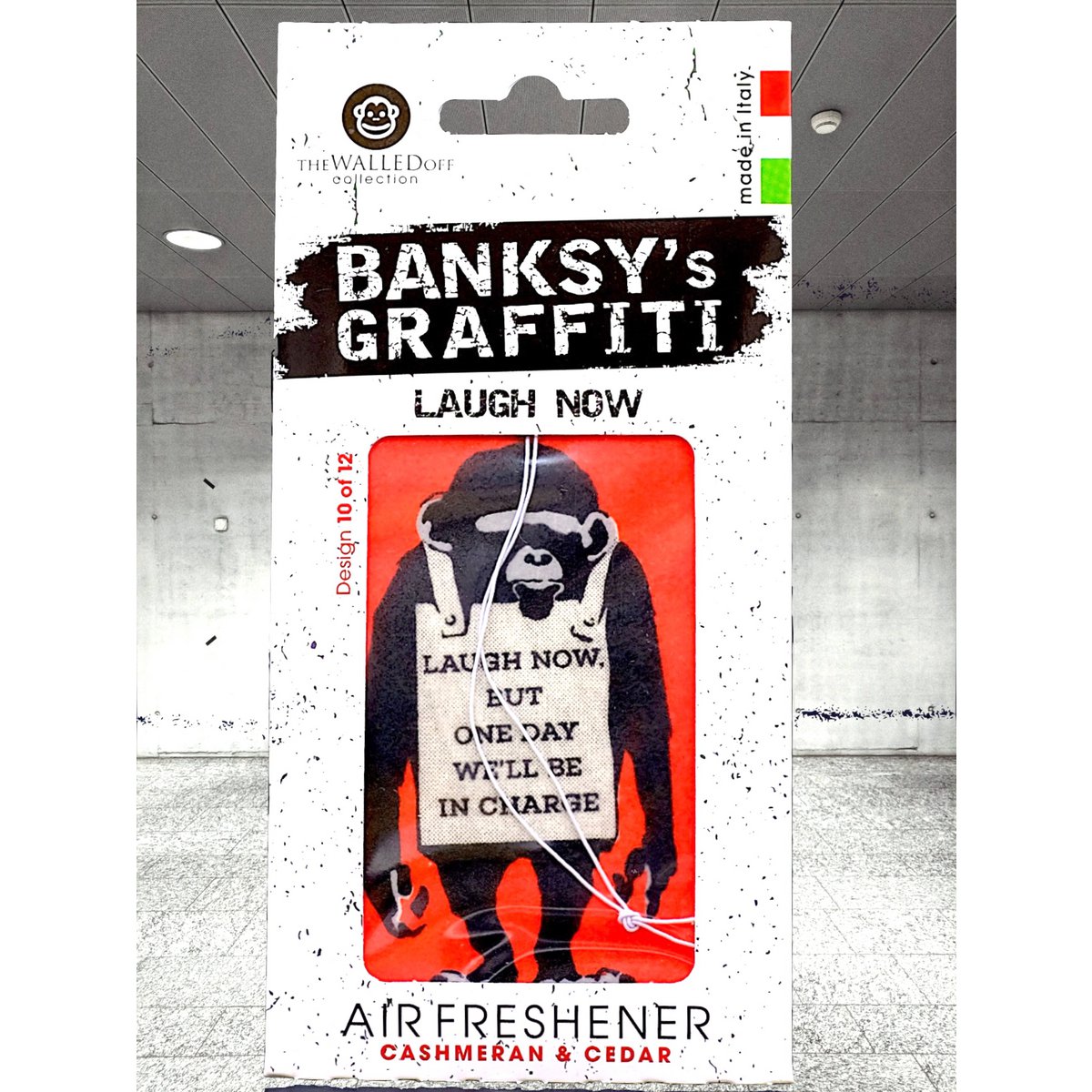 Banksy Auto Luchtverfrisser - Lach nu