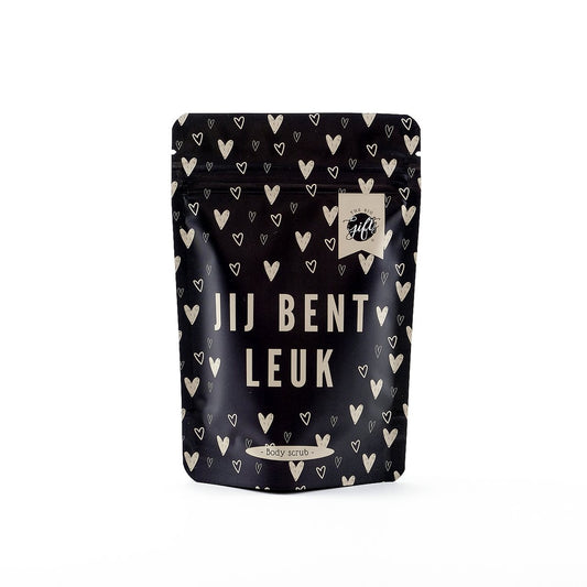 Bodyscrub Jij bent leuk